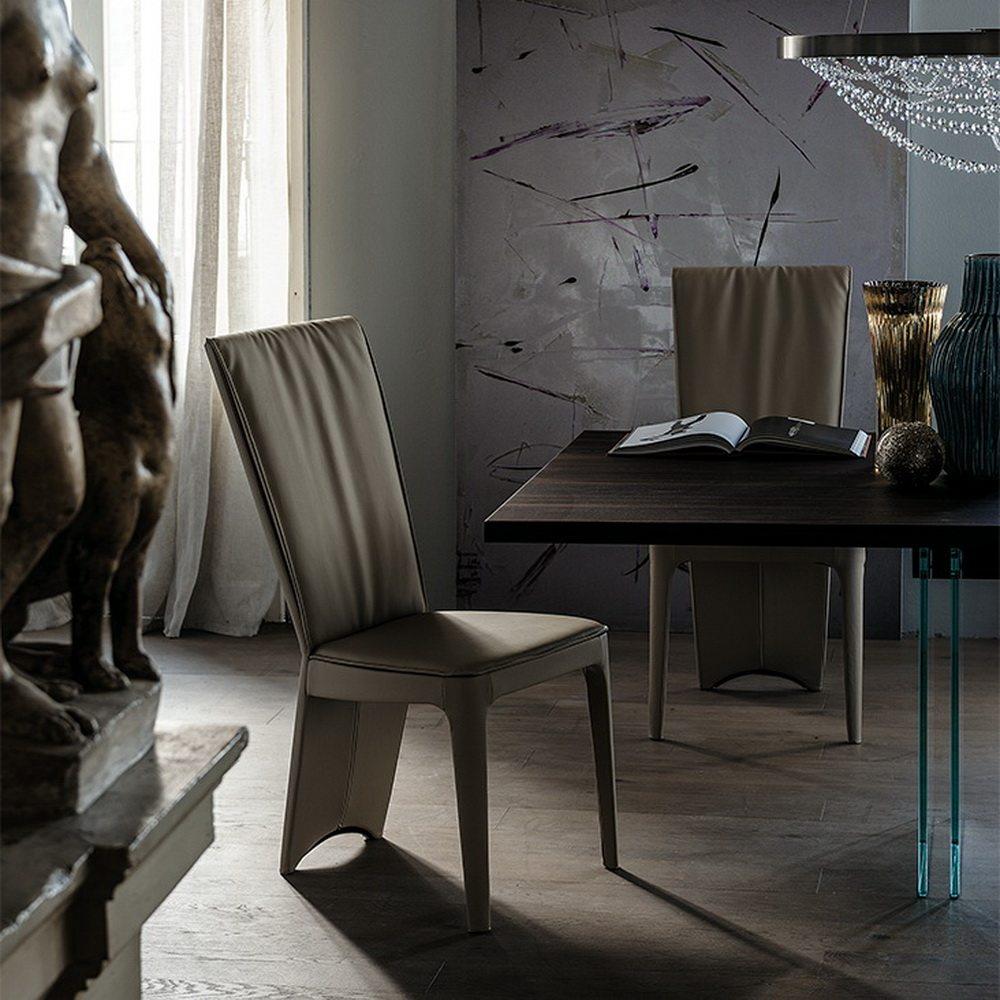 Leather chair | Aurelia by Cattelan Italia