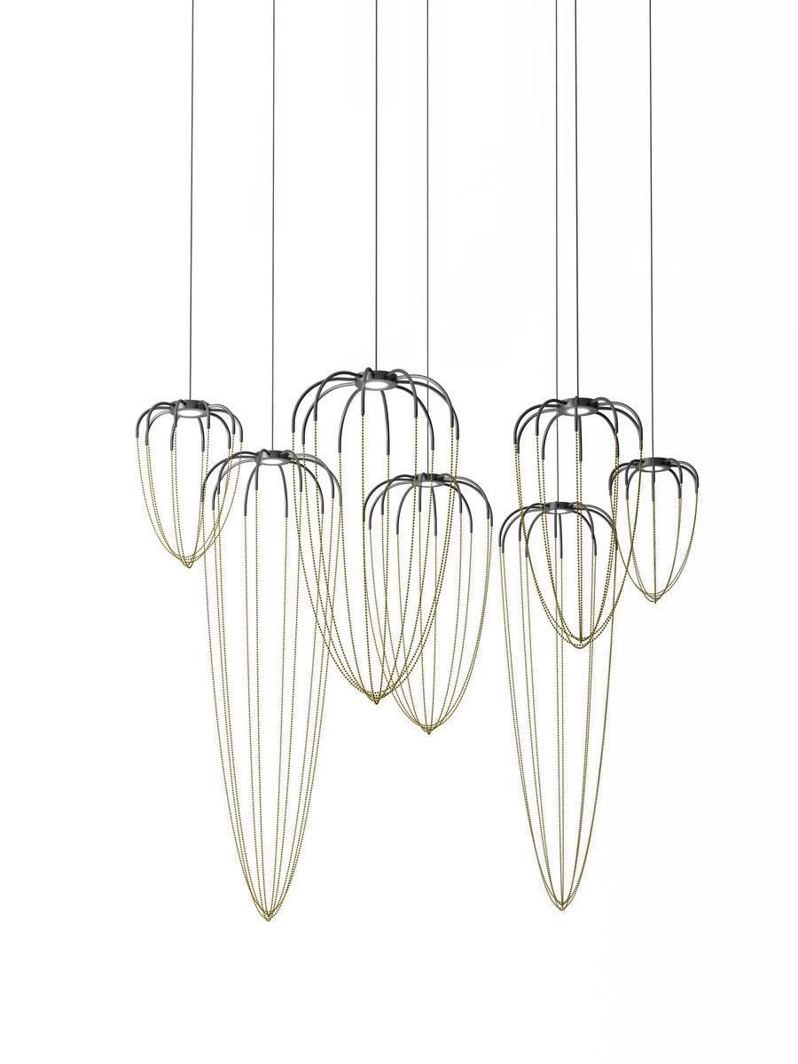 LED aluminium pendant lamp | Alysoid by Axolight