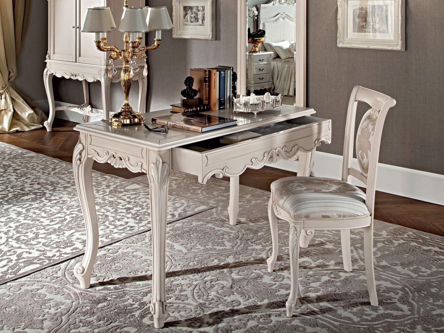 Solid wood secretary desk | 12305 by Modenese Gastone