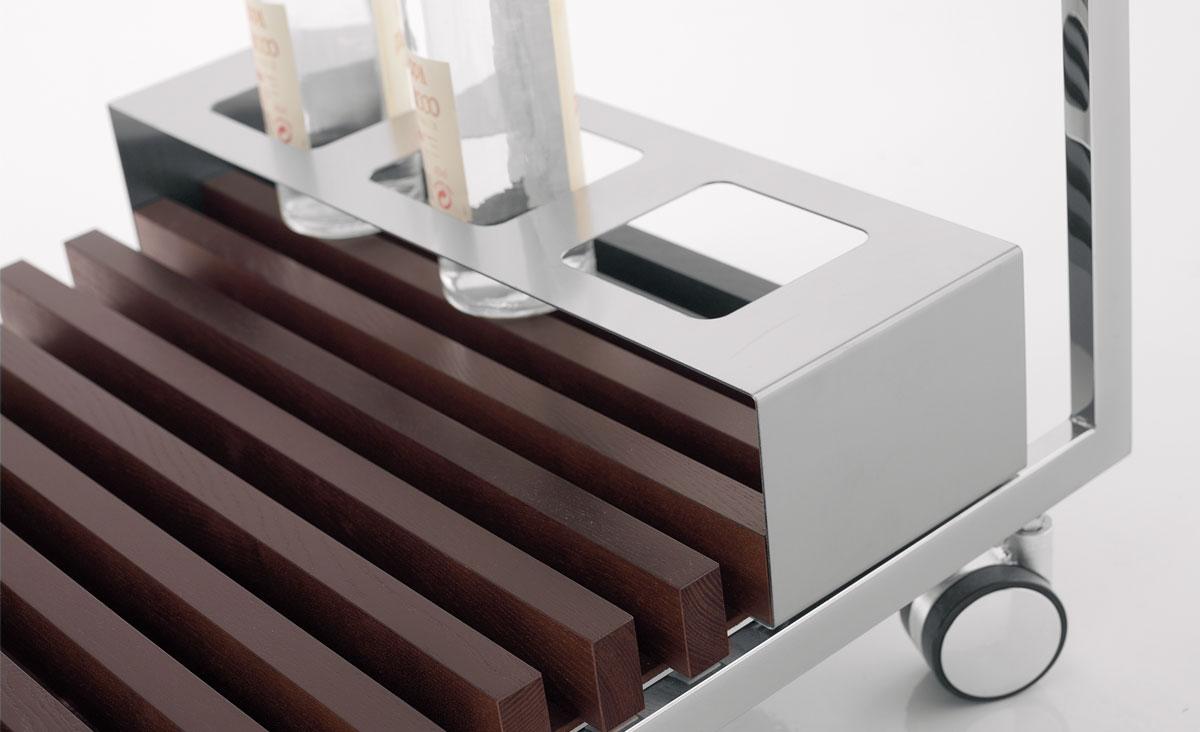 Rectangular metal coffee table with drawers | Mojito by Cattelan Italia