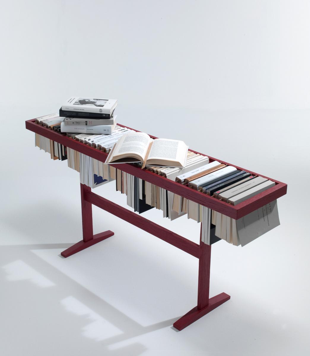 Wooden bookcase / coffee table | Booken by Lema