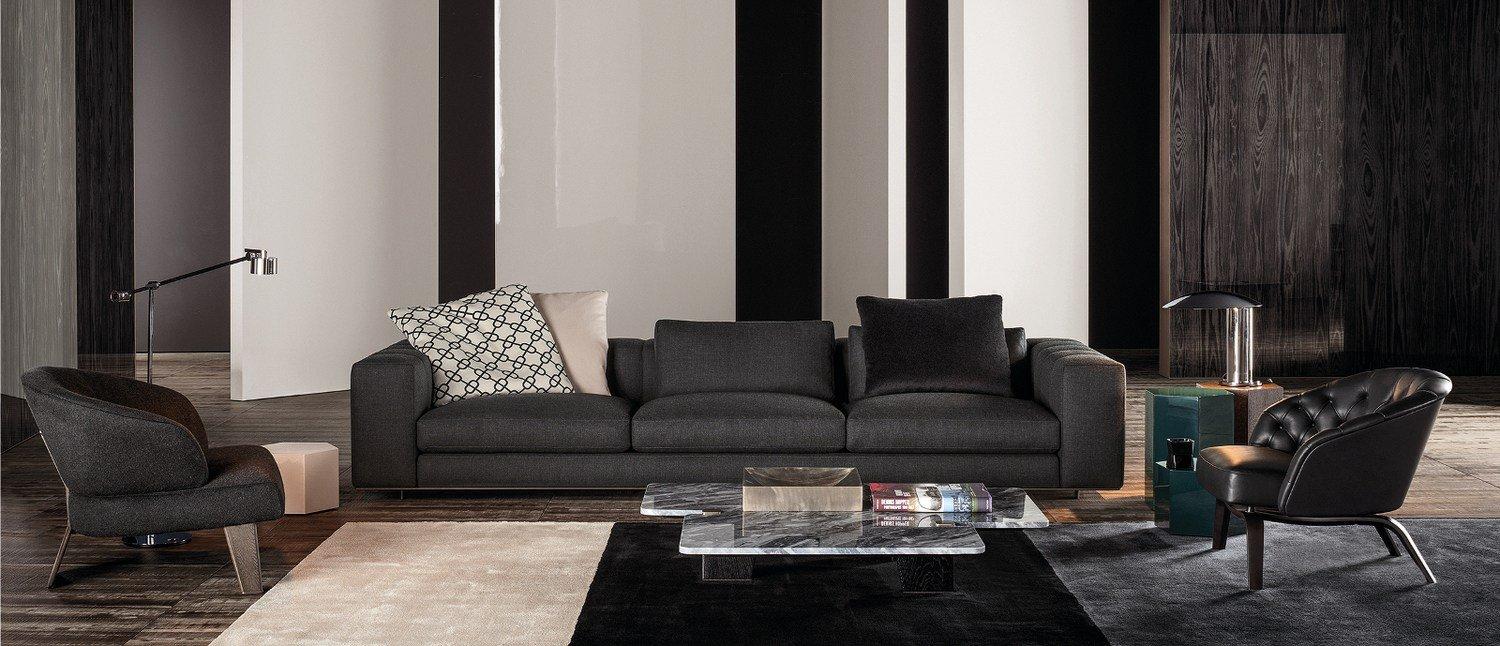 Sofa | Freeman Seating System by Minotti