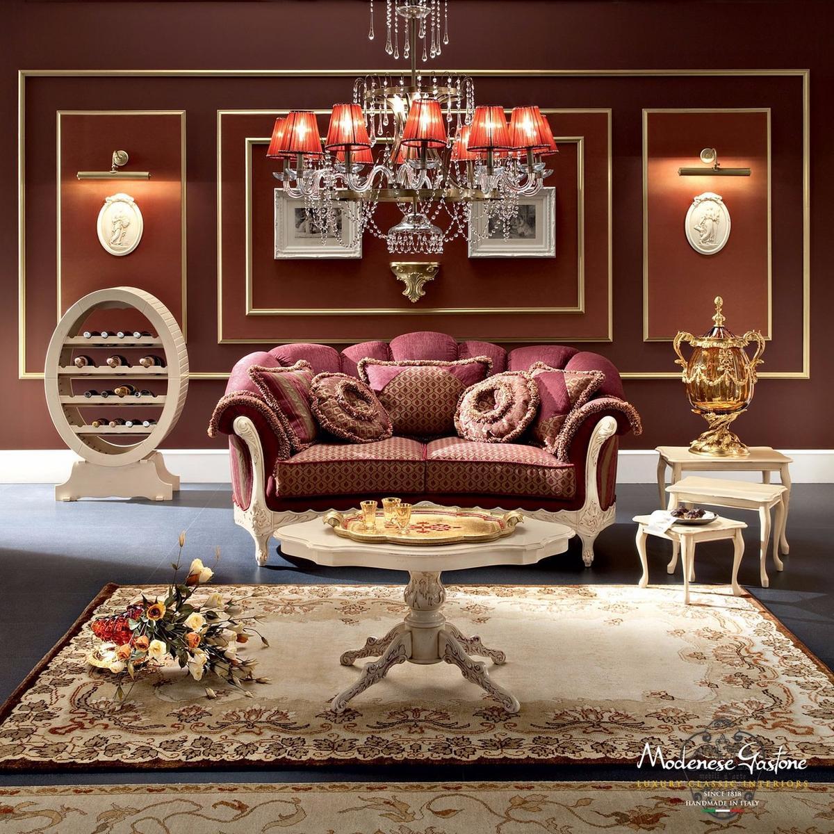 Low oval coffee table for living room | 13651 by Modenese Gastone