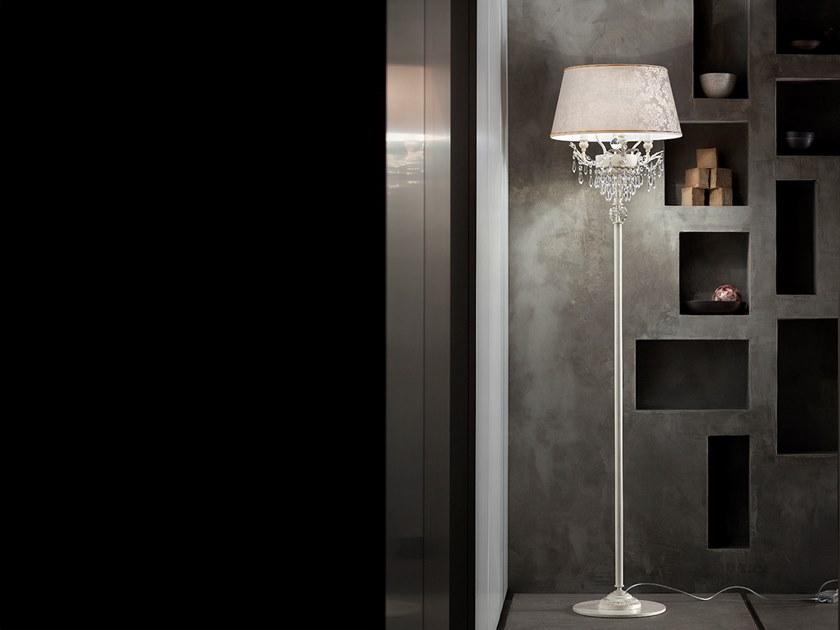 Metal floor lamp | Glassé Stl3 by Masiero