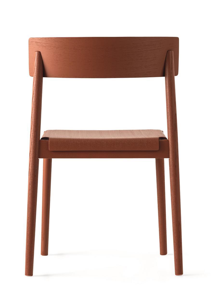 Stackable wooden chair | Scandia by Calligaris