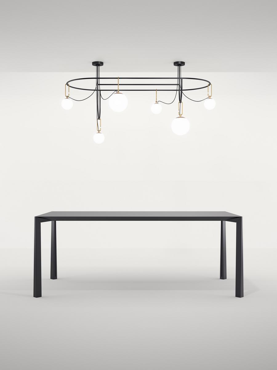 LED direct light pendant lamp | Nh S Cluster by Artemide