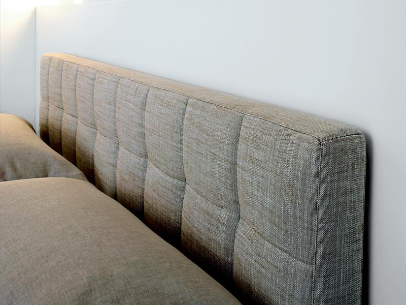 Upholstered double bed | Box by Zanotta