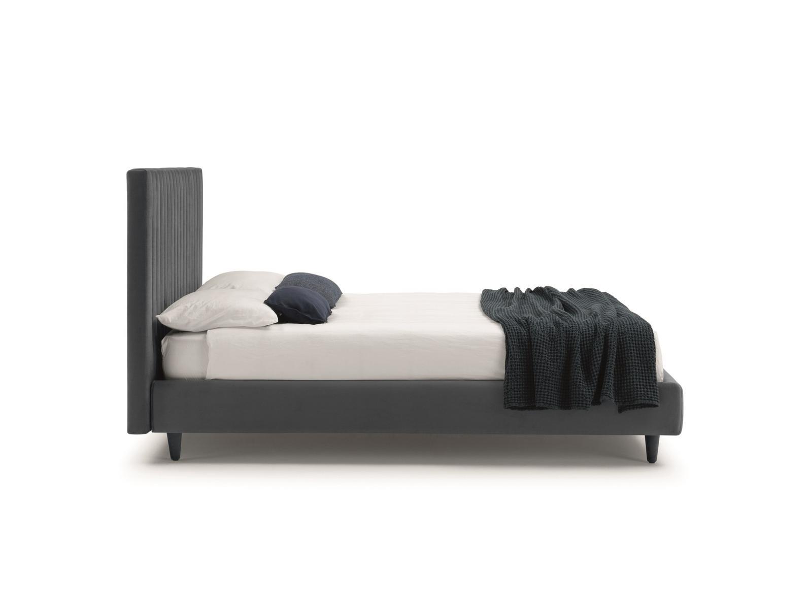 Double bed with upholstered headboard | Clay Maison by Bolzan letti