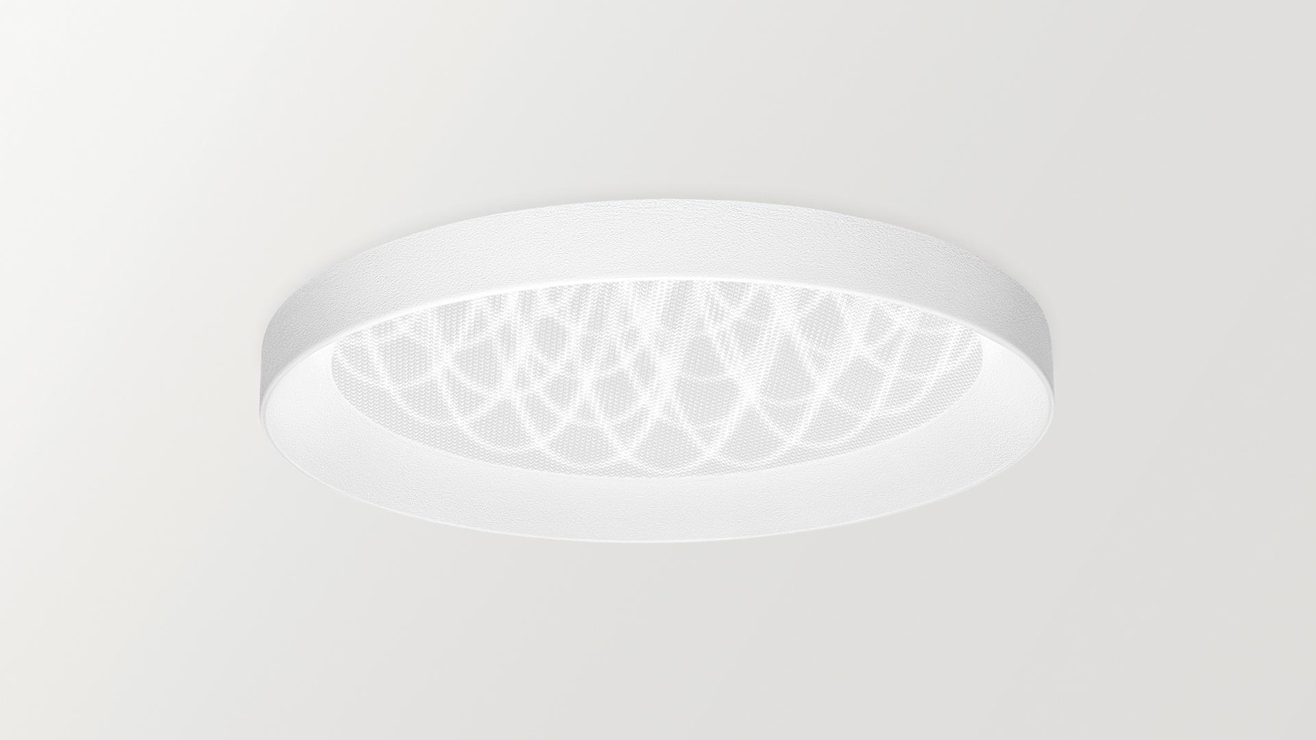 Recessed LED ceiling lamp | Stram Prismatic by Arkoslight