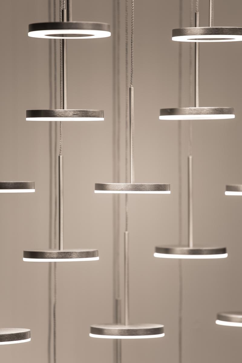 LED die cast aluminium pendant lamp | Bella by Panzeri