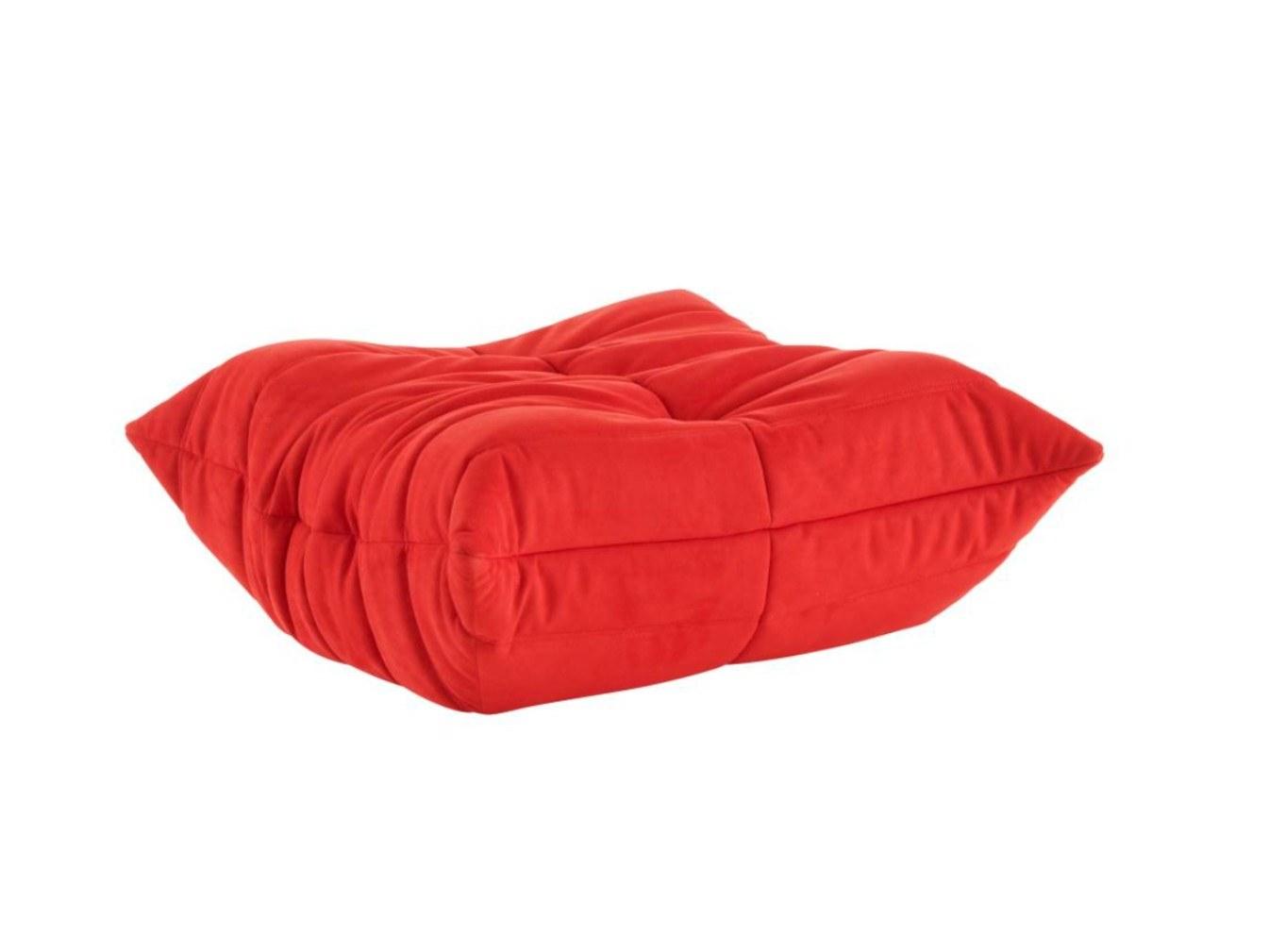 Upholstered rectangular fabric pouf | Togo by Ligne Roset