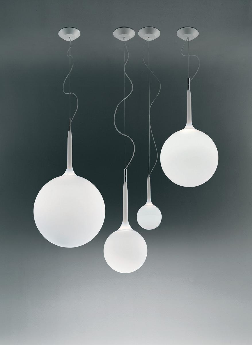 Blown glass pendant lamp | Castore by Artemide