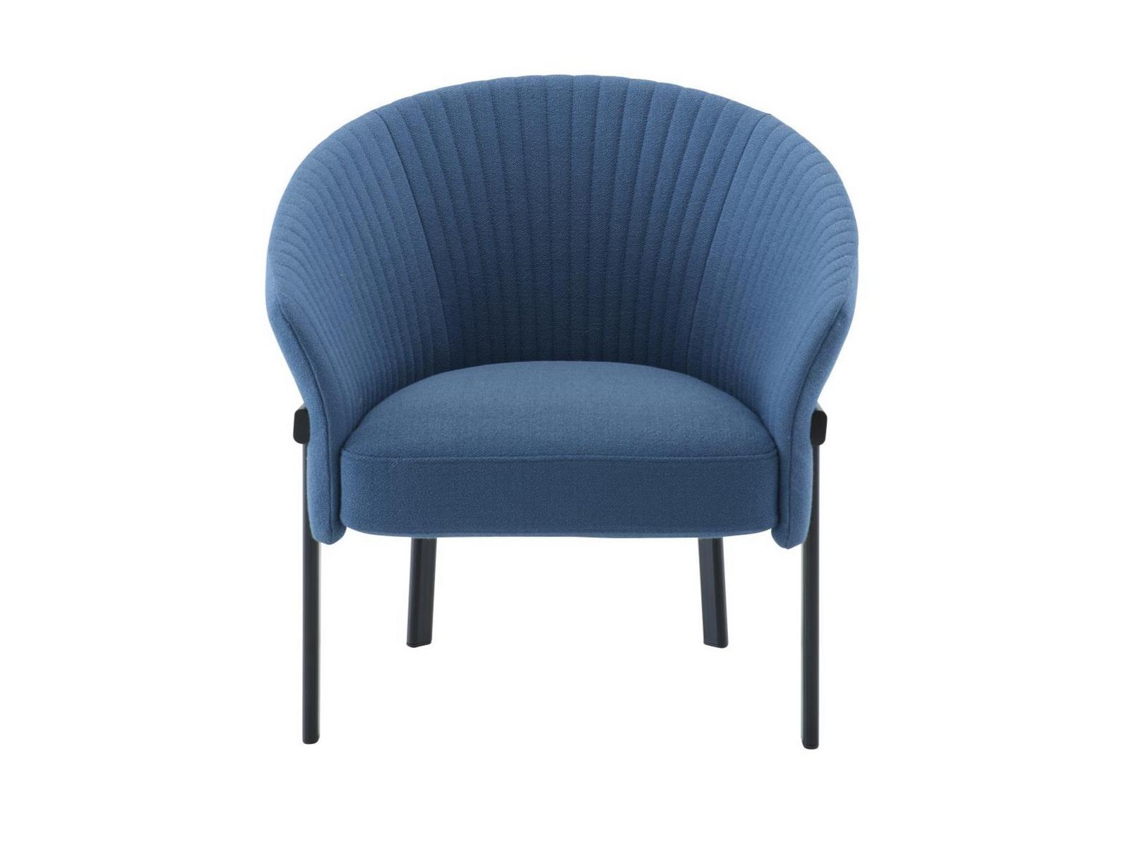 Fabric easy chair with armrests | Valmy by Ligne Roset