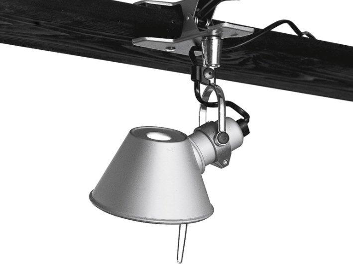 Clamp adjustable spotlight | Tolomeo Micro Pinza by Artemide