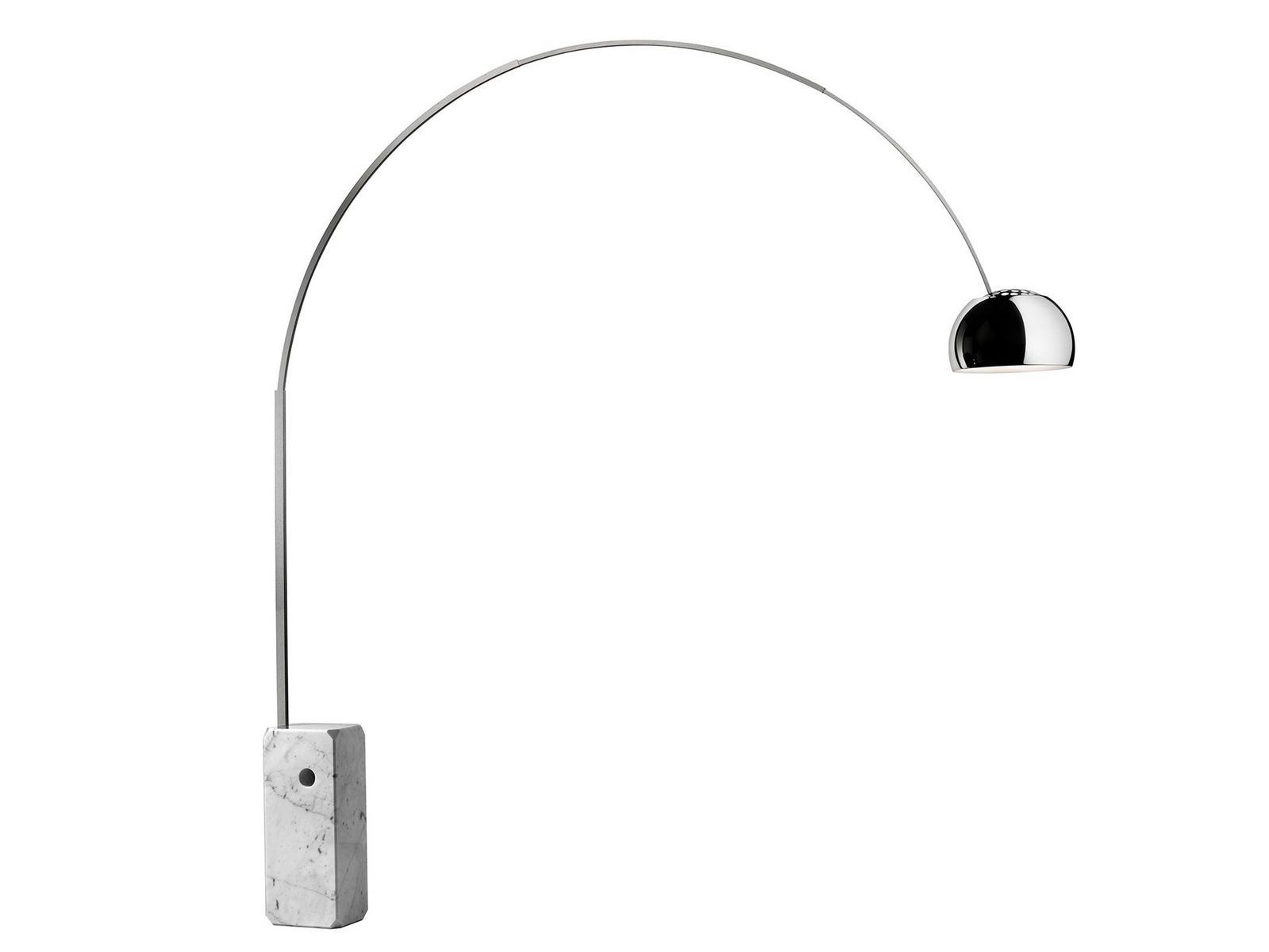 Design aluminium floor lamp | Arco by Flos