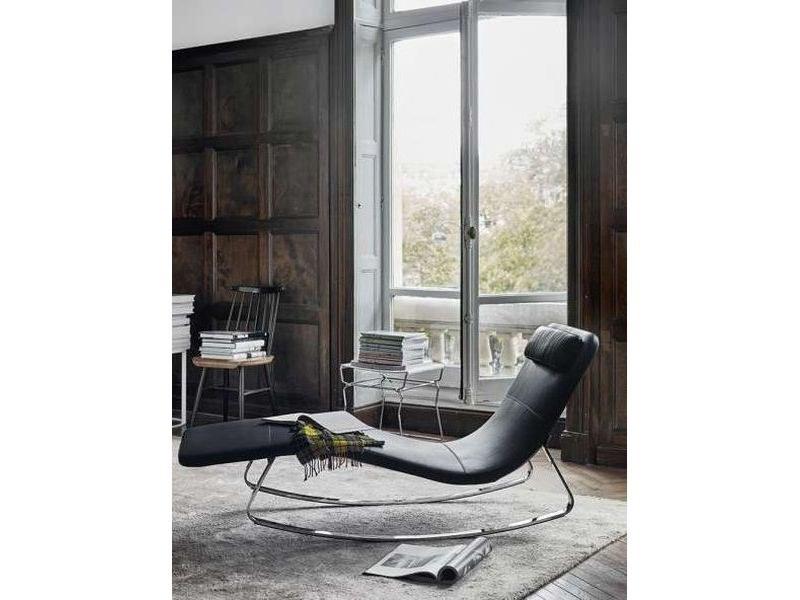 Upholstered fabric Chaise longue | Landscape by B&B Italia