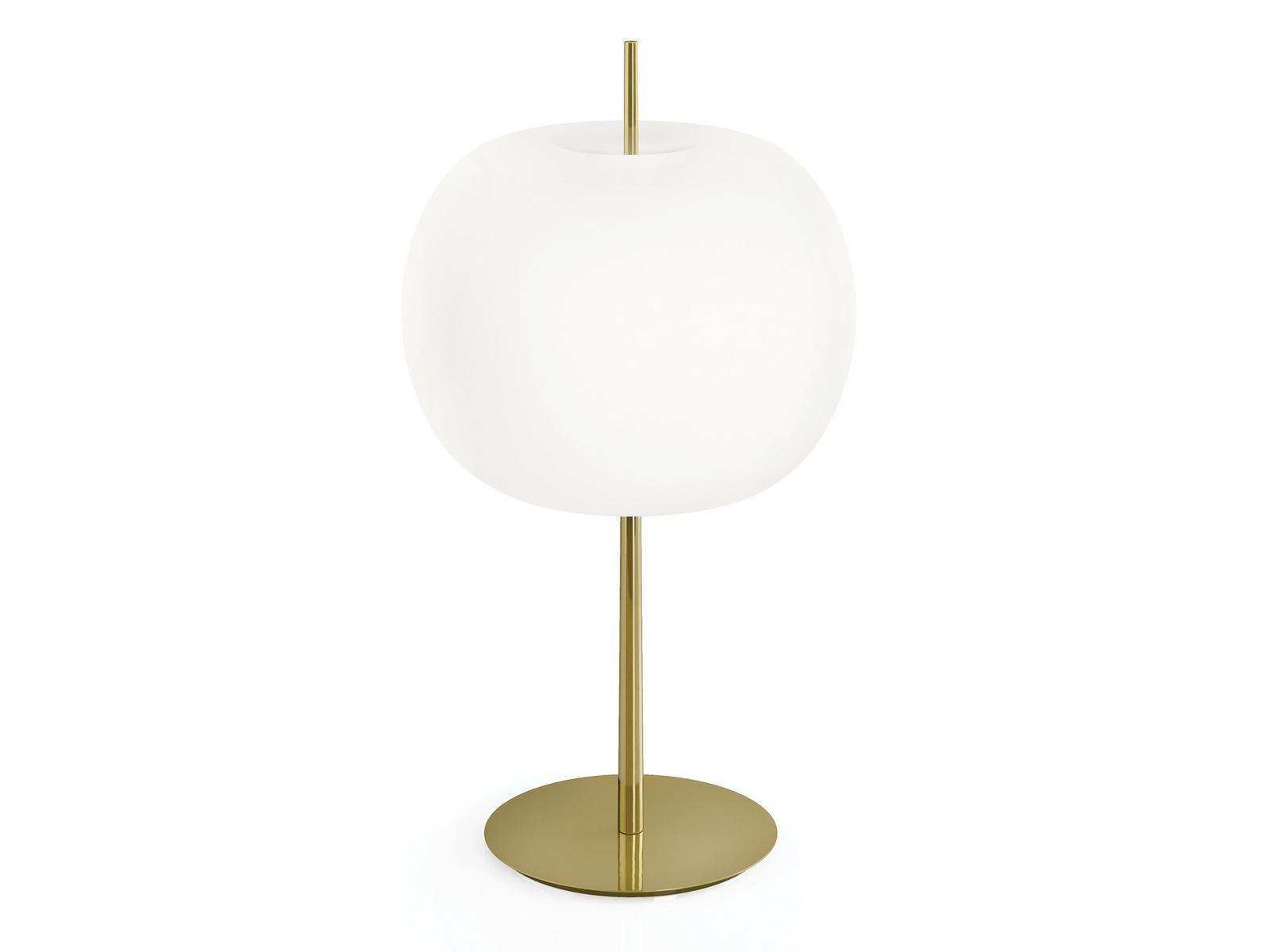 Opal glass table lamp | Kushi Xl by Kundalini