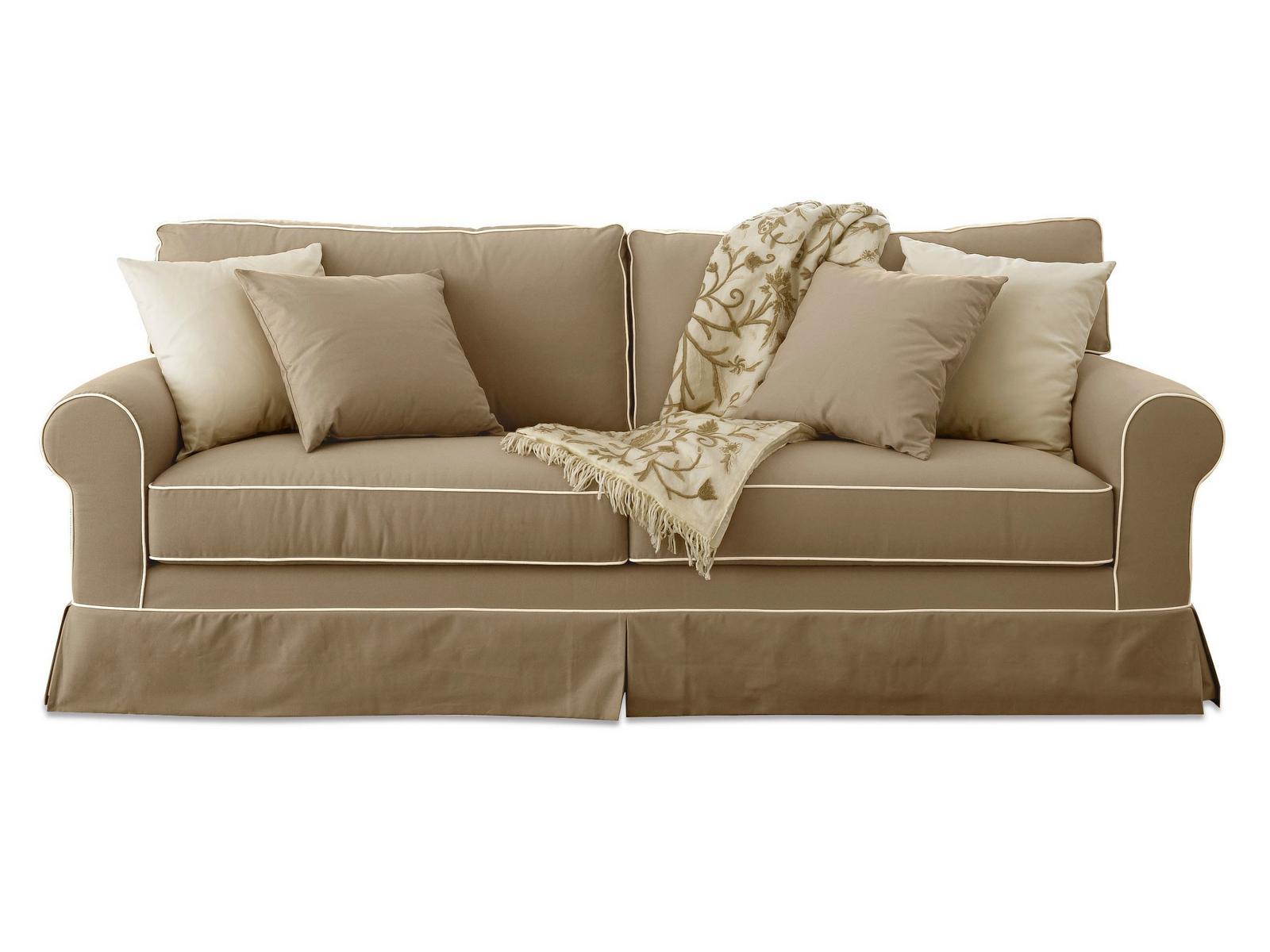 3 seater fabric sofa with removable cover | Rivoli by Cantori