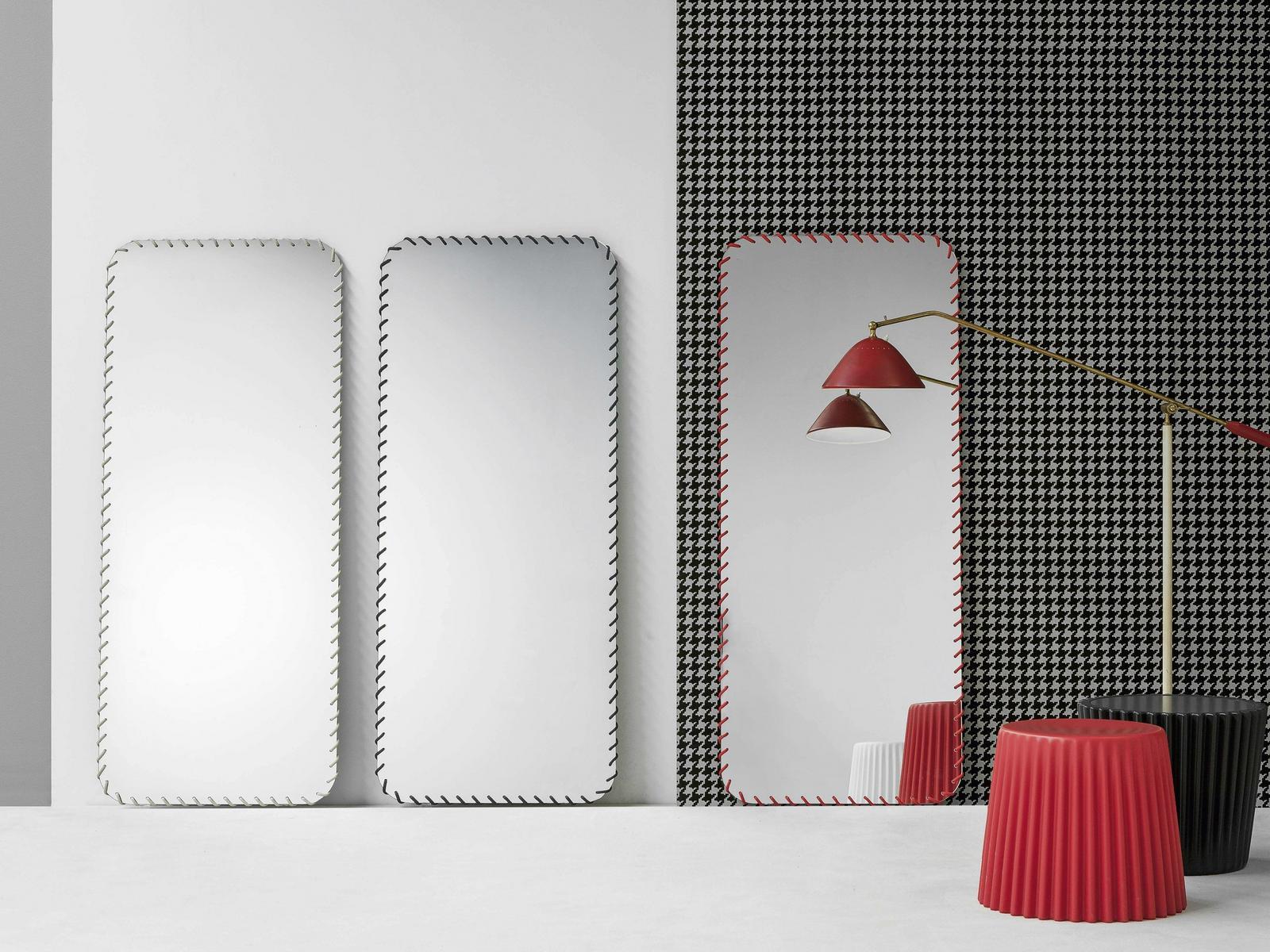 Rectangular mirror | Spiral Mirror by Bonaldo