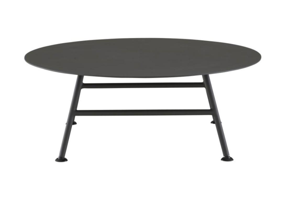 Round aluminium garden side table | Garden Pack by Ligne Roset