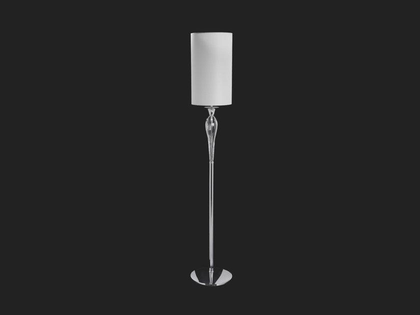 LED floor lamp with crystals | Soffio by Aiardini lighting