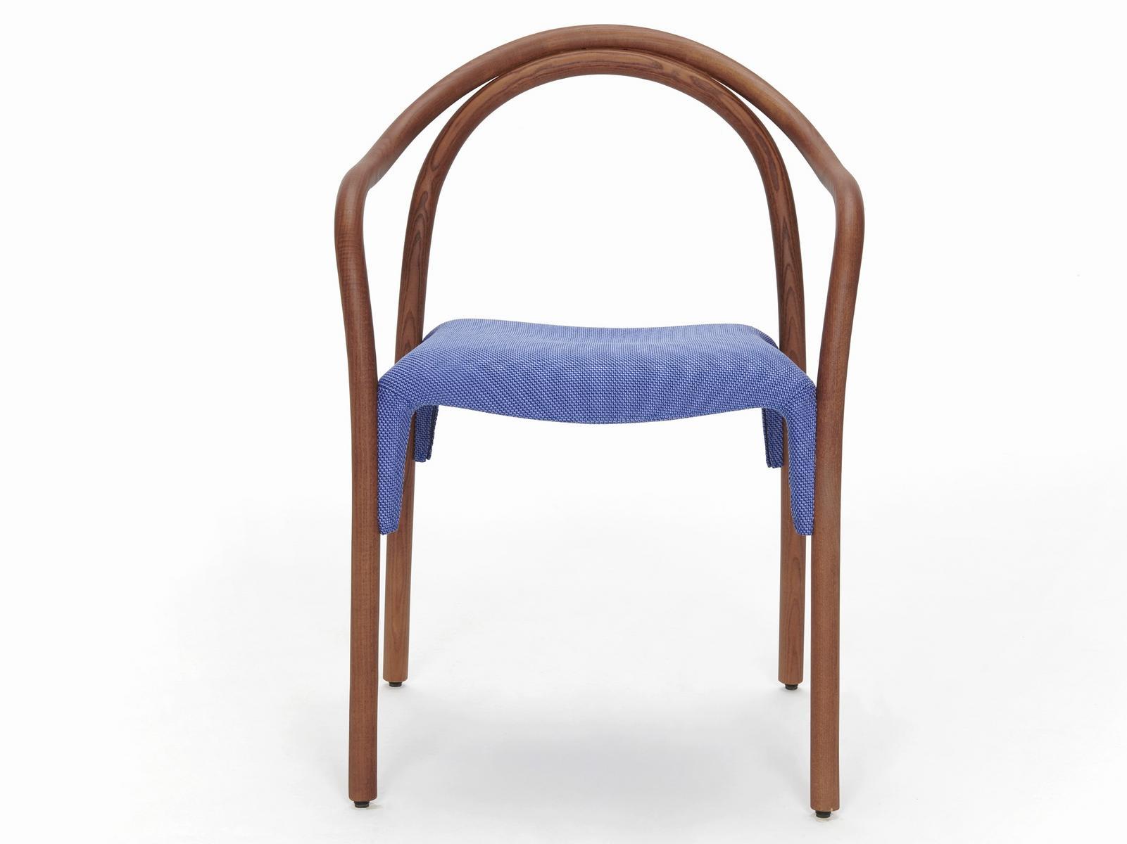Ash chair with integrated cushion | Soul Soft 3747 by Pedrali
