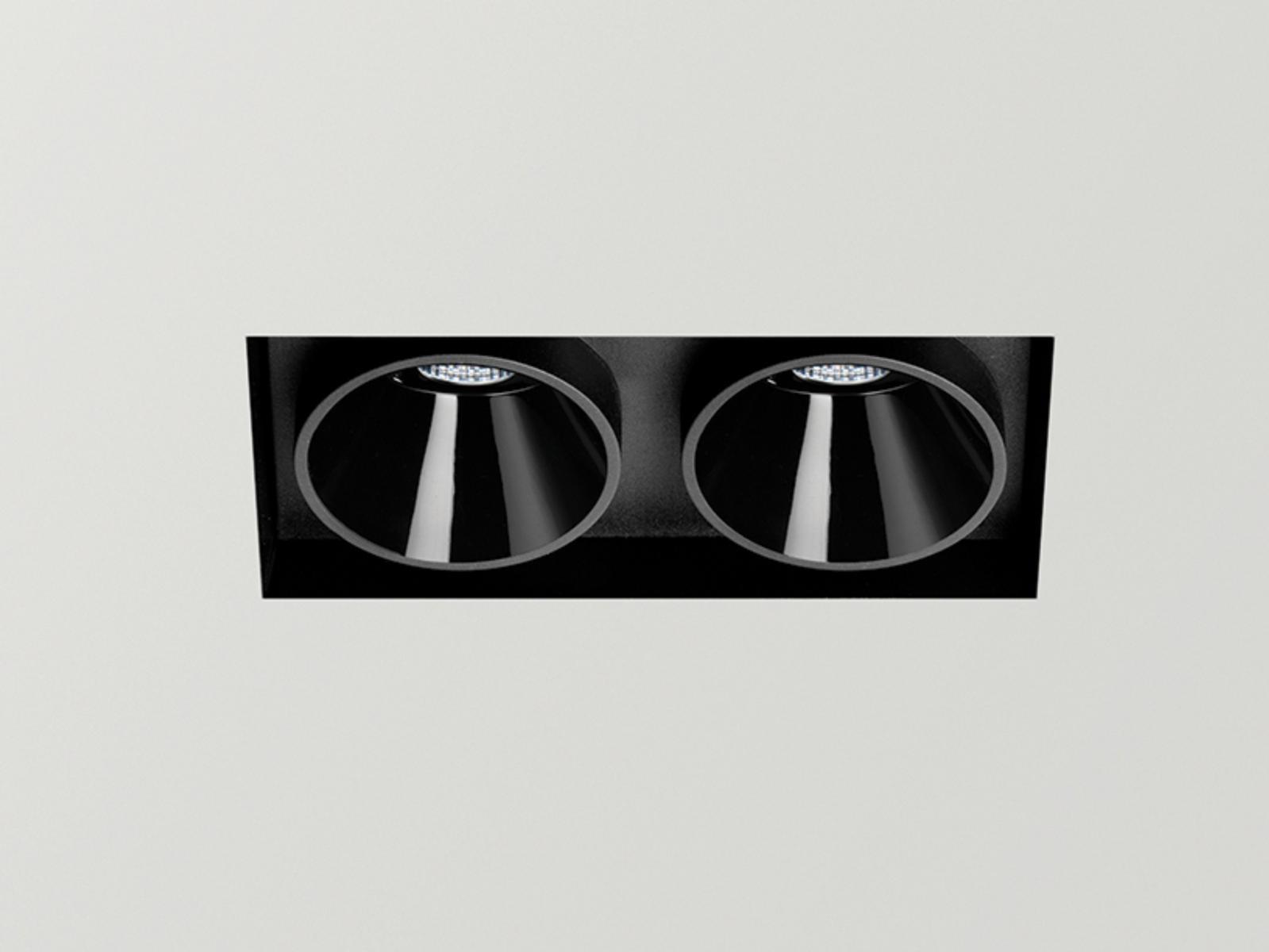 LED multiple recessed aluminium spotlight |  by Arkoslight