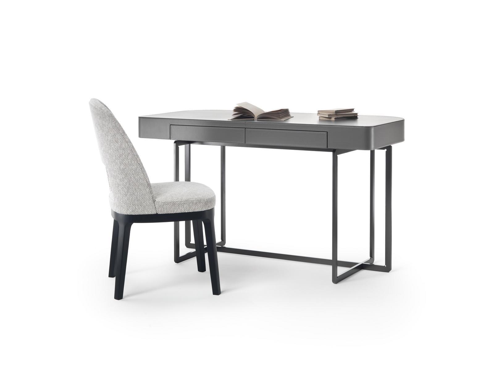 Rectangular writing desk with drawers | Marmaduke by Flexform