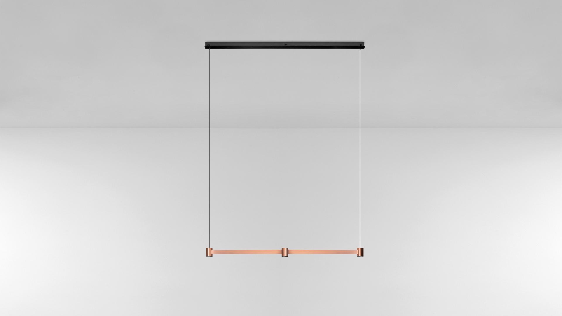 LED direct light brass pendant lamp |  by Arkoslight