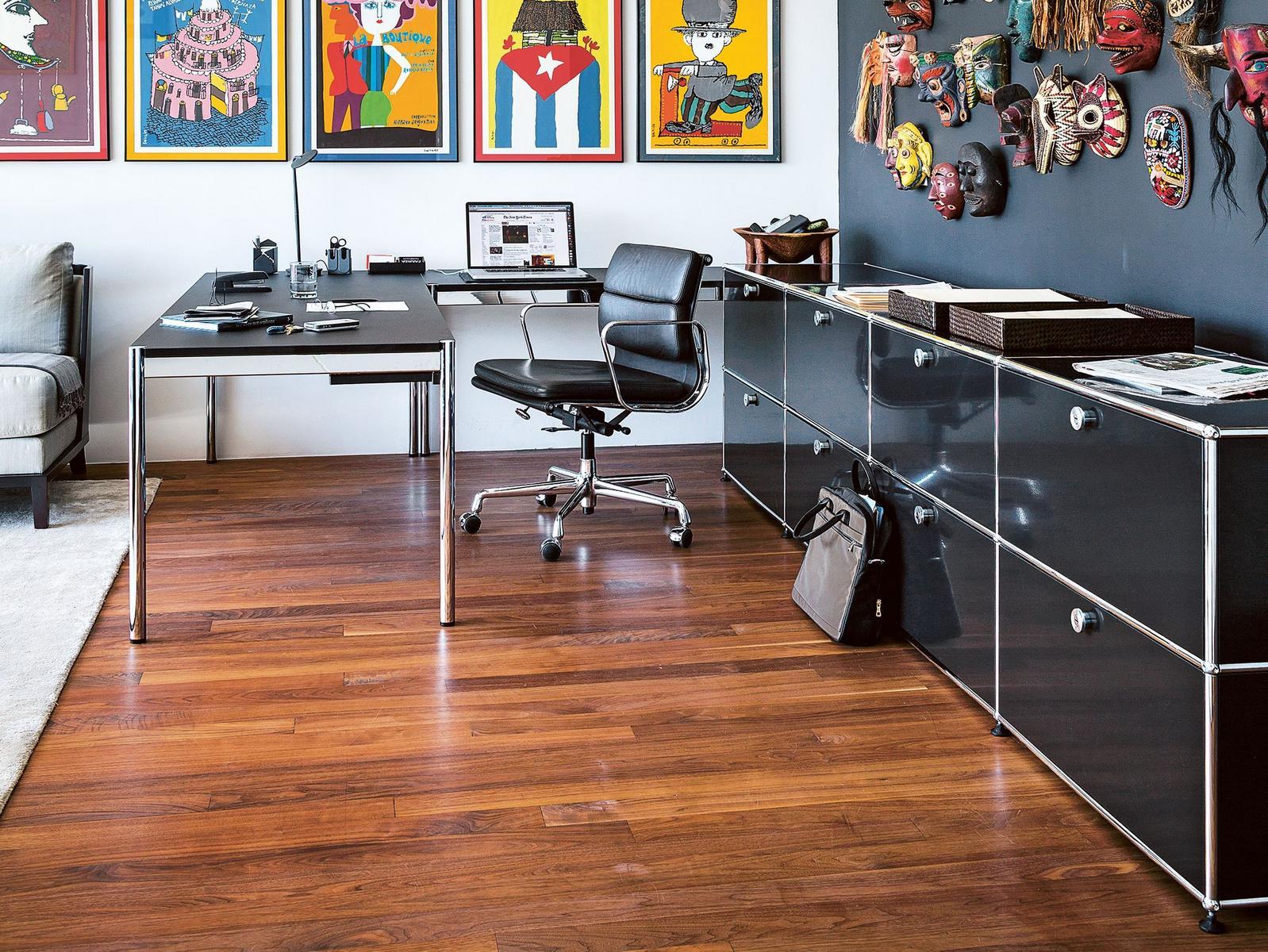 Modular metal office storage unit | Haller Storage For Home Office by USM