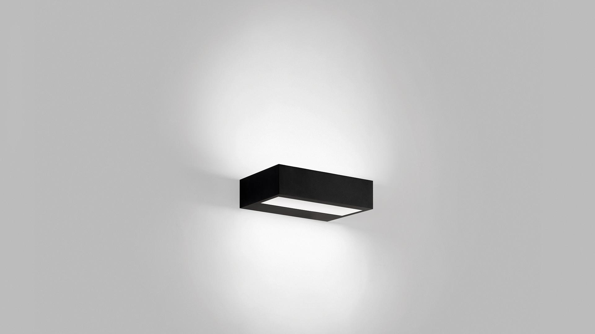 LED direct-indirect light aluminium wall light |  by Arkoslight