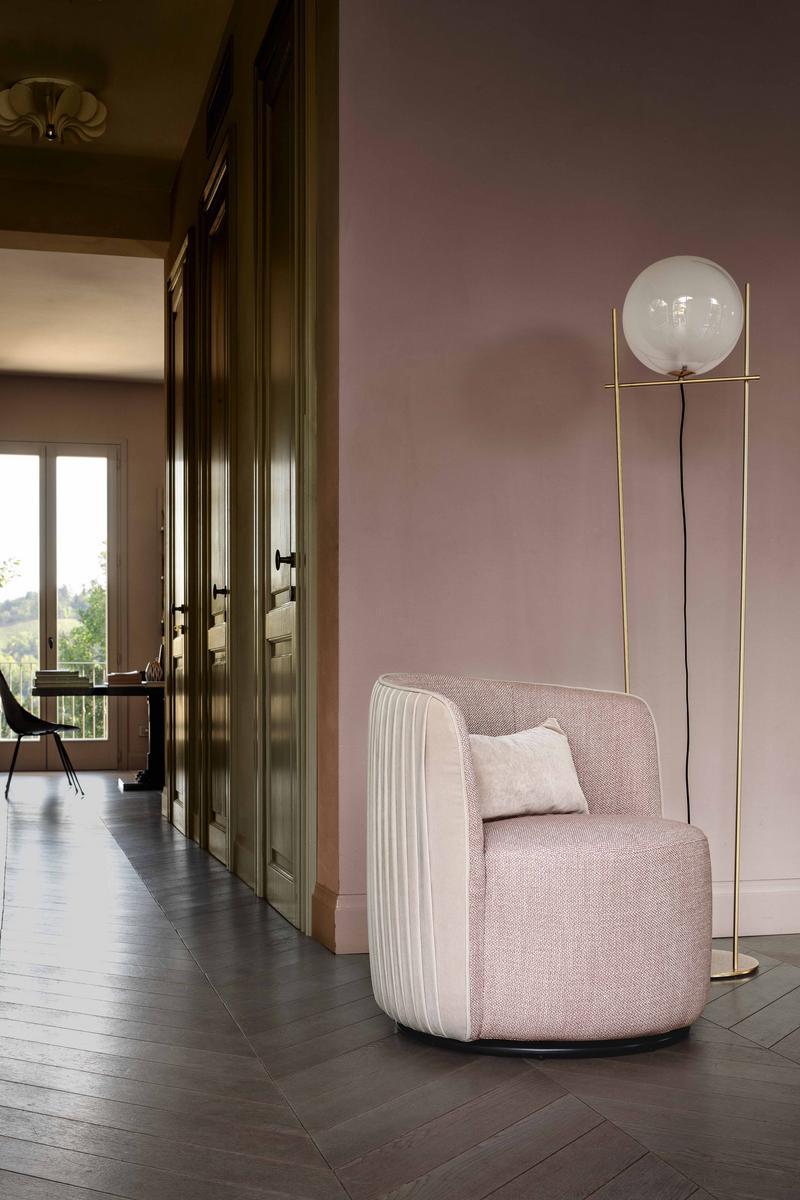 Upholstered fabric easy chair | Chloè Luxury by Ditre Italia