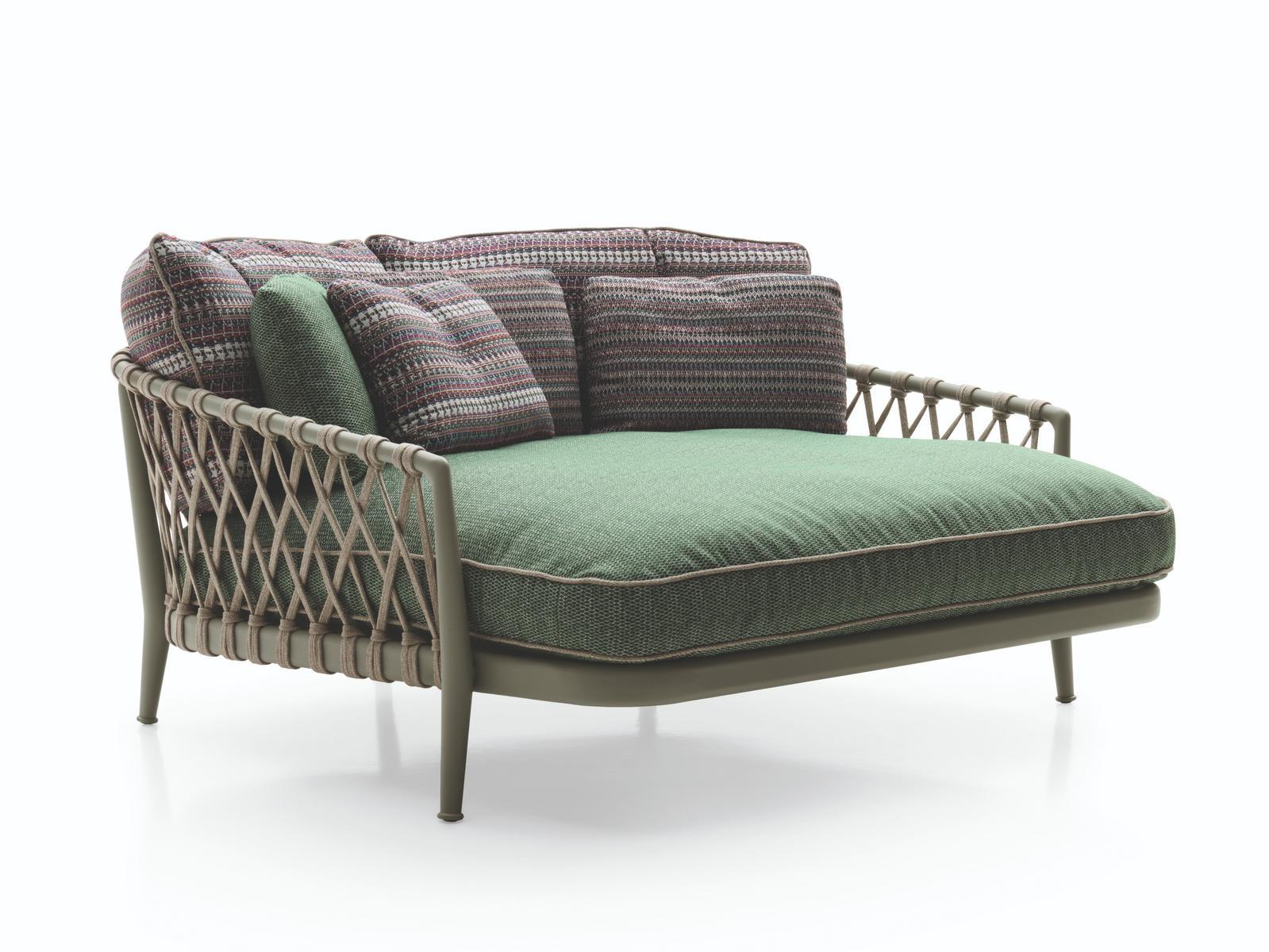 Fabric garden sofa | Erica '19 by B&B Italia