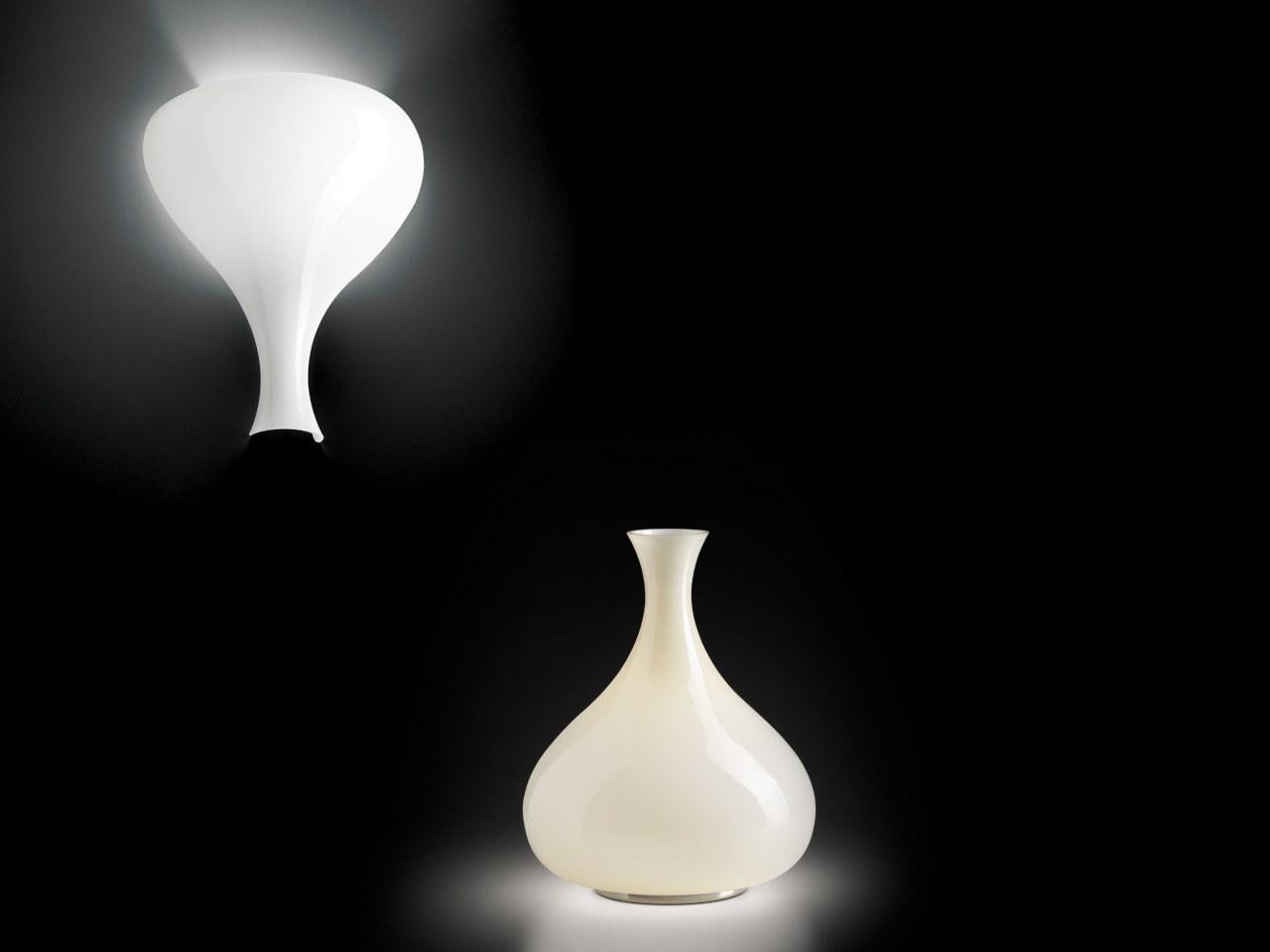 Contemporary style LED glass wall light | Summer P by Leucos