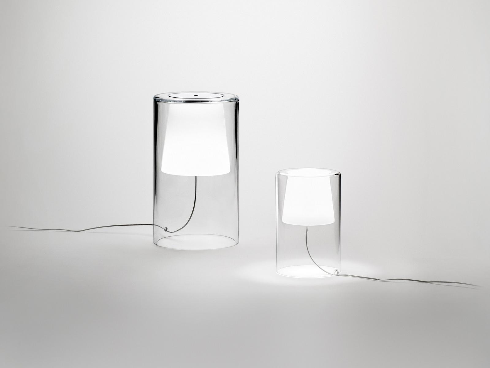 Borosilicate glass table lamp | Join by Vibia