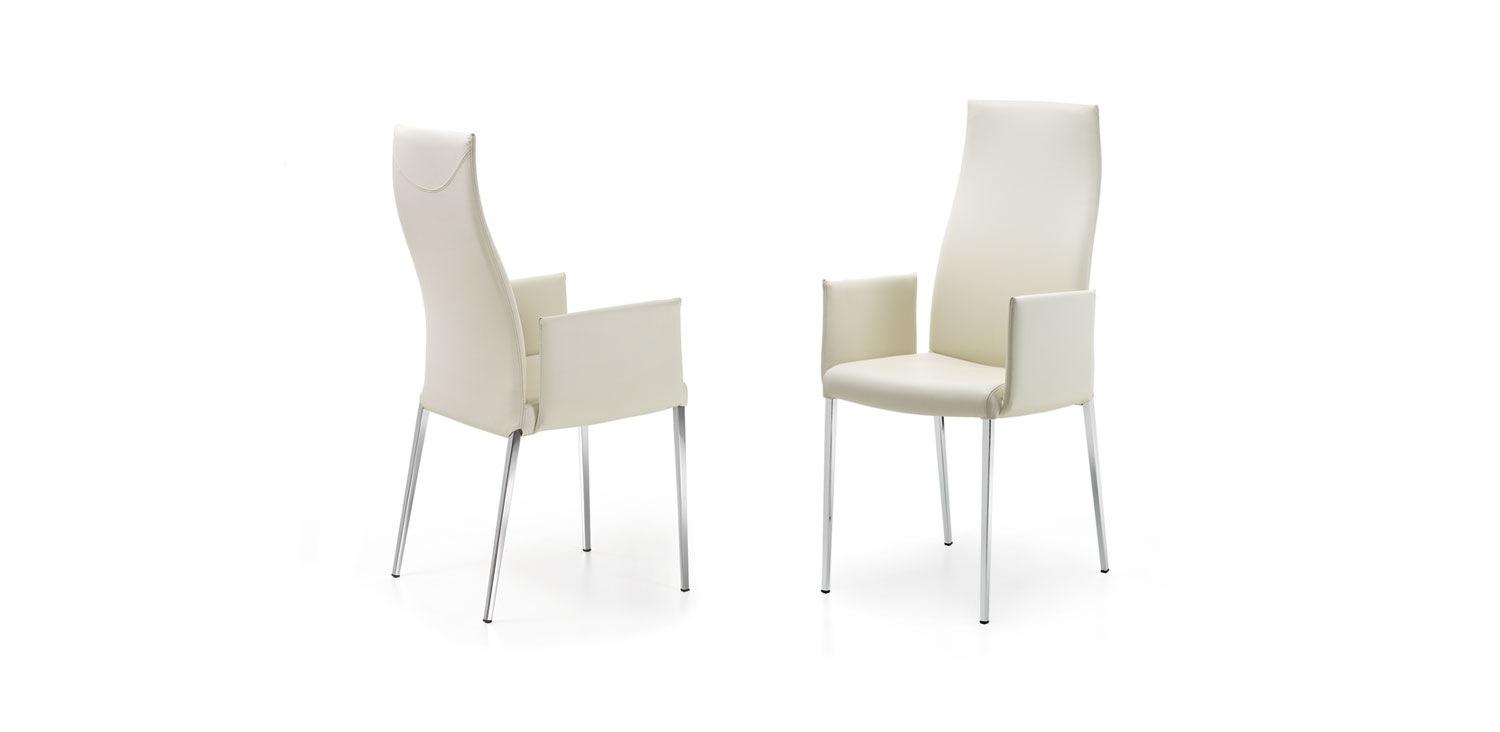 Leather chair | Anna by Cattelan Italia