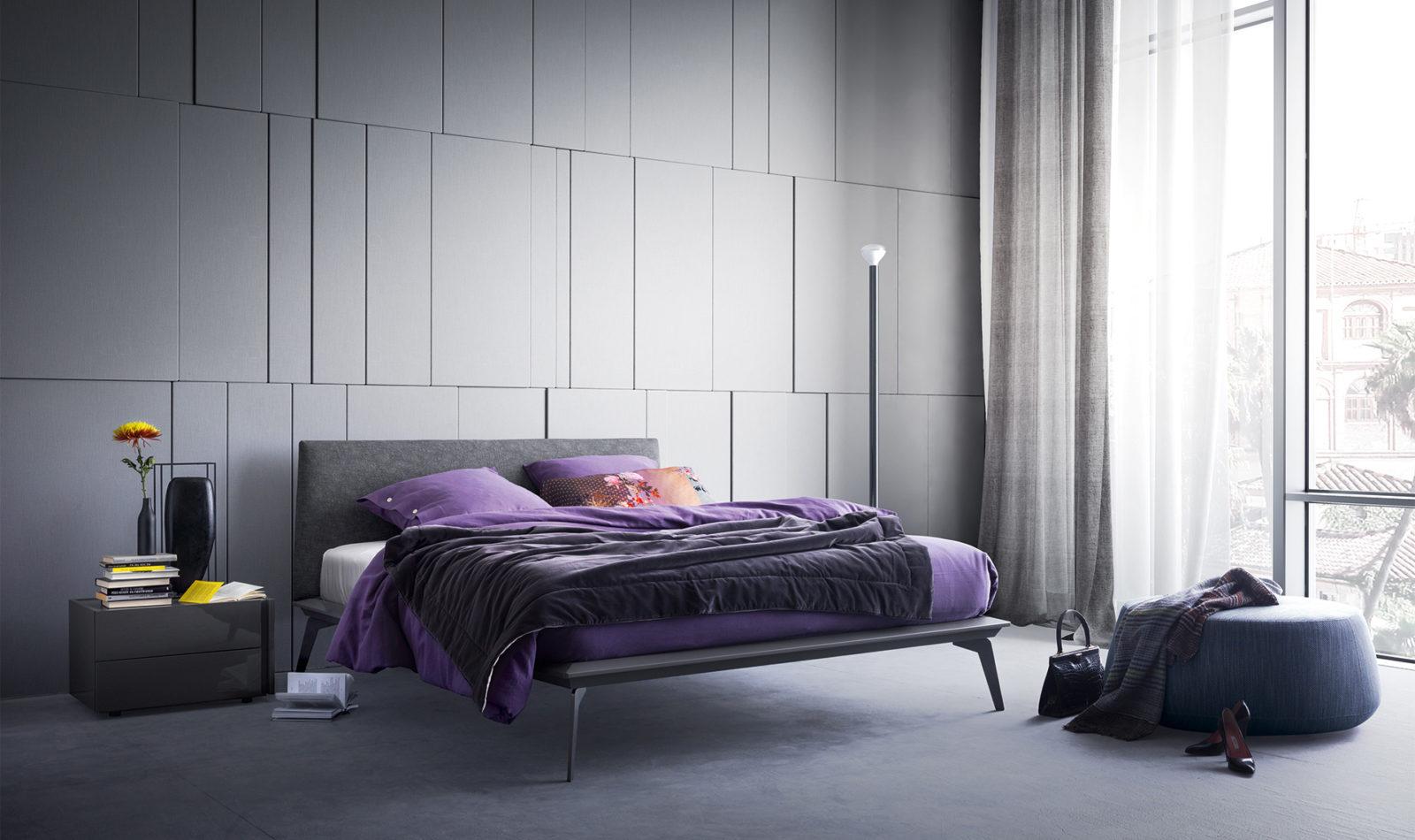 Lacquered bed | Xilo by ALF Dafre