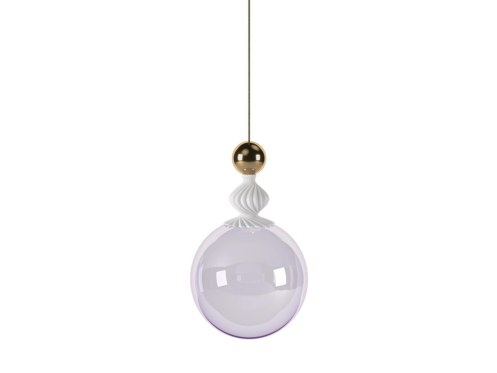 Glass pendant lamp | Joy by Natuzzi Italia