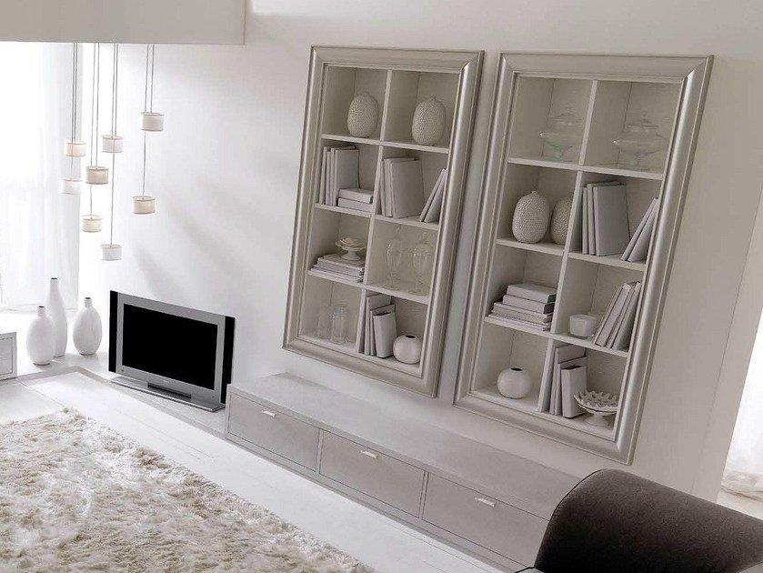 Open wooden bookcase | Zoe by Corte Zari