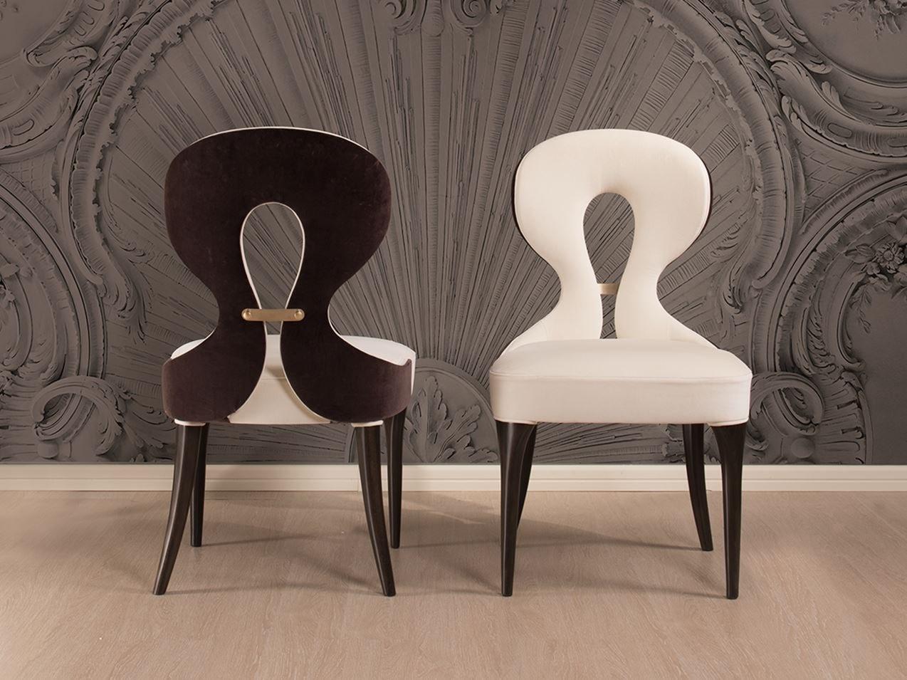 Upholstered fabric chair | Pr.436 by Stella del Mobile