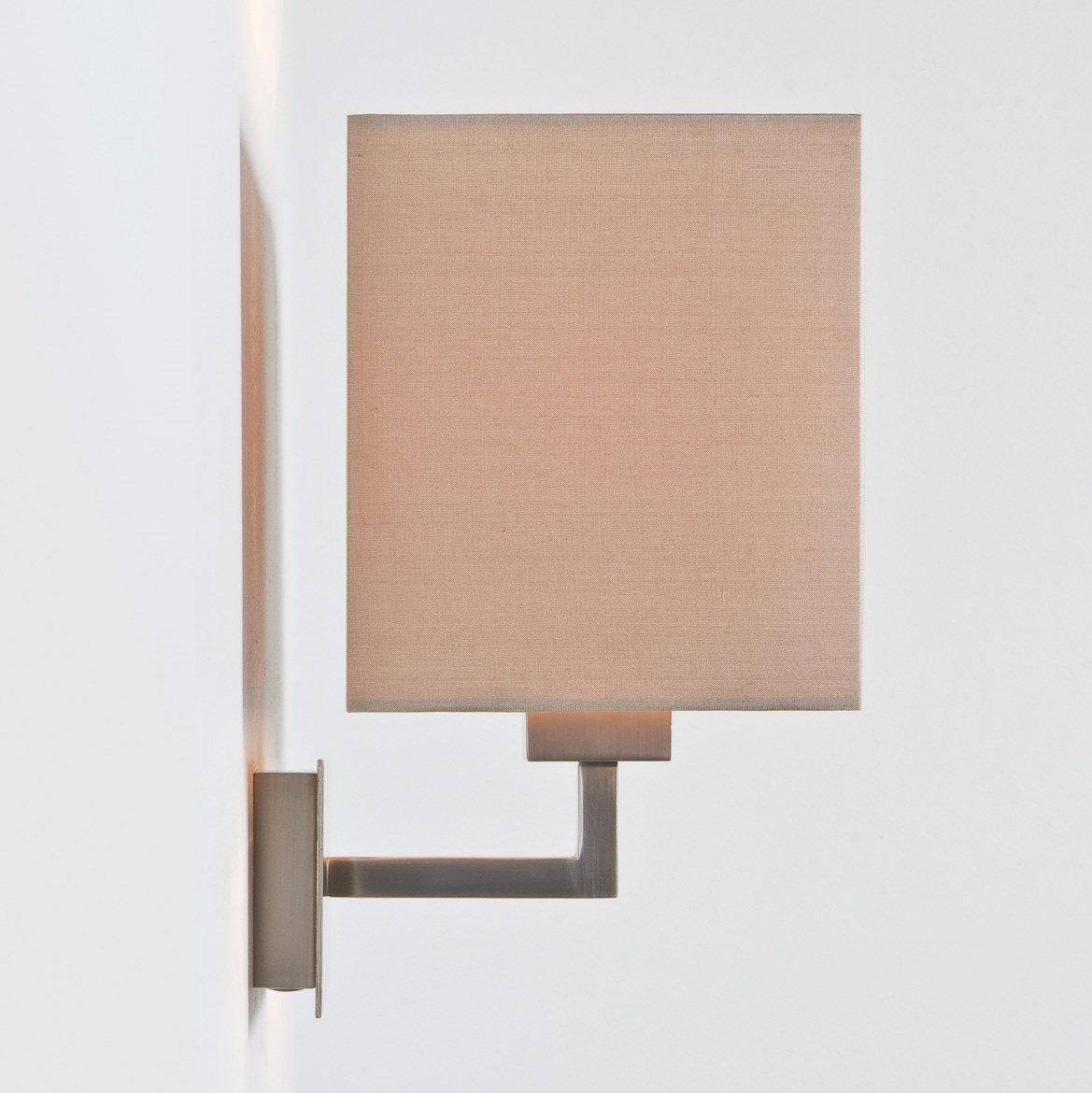 Wall lamp in steel and fabric | Park Lane Grande by Astro lighting