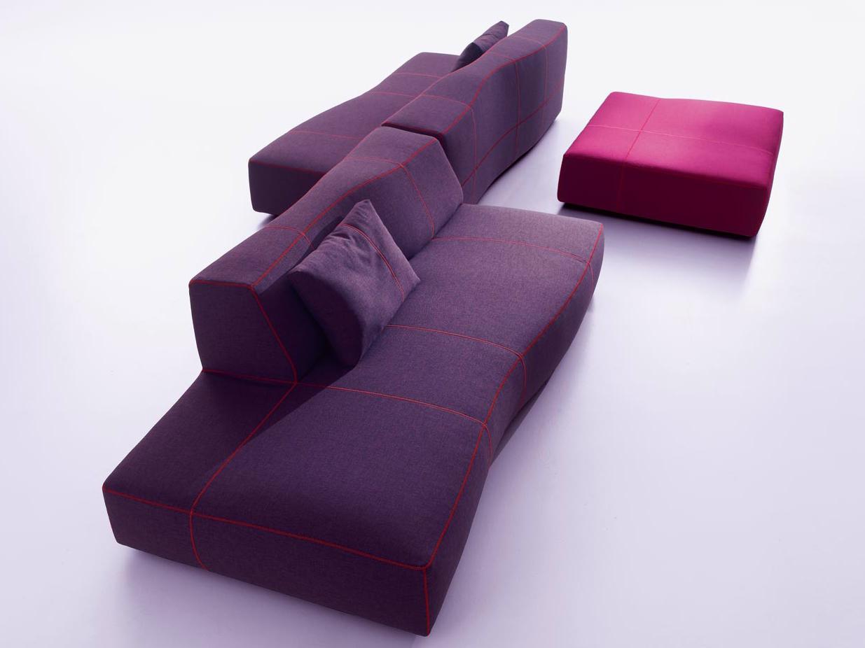 Modular fabric sofa | Bend by B&B Italia