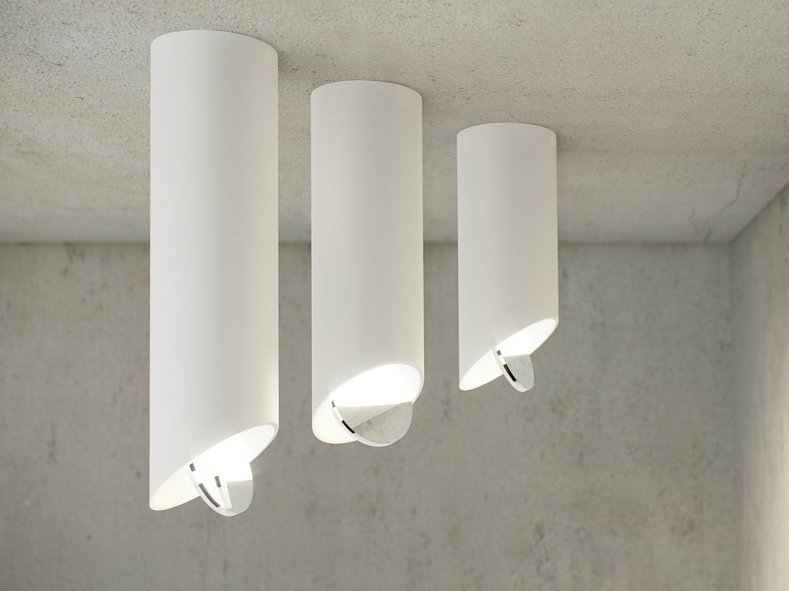 LED aluminium ceiling lamp | Znow by Dark