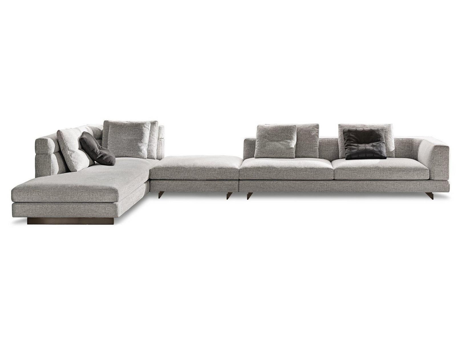 Sectional sofa | Alexander by Minotti