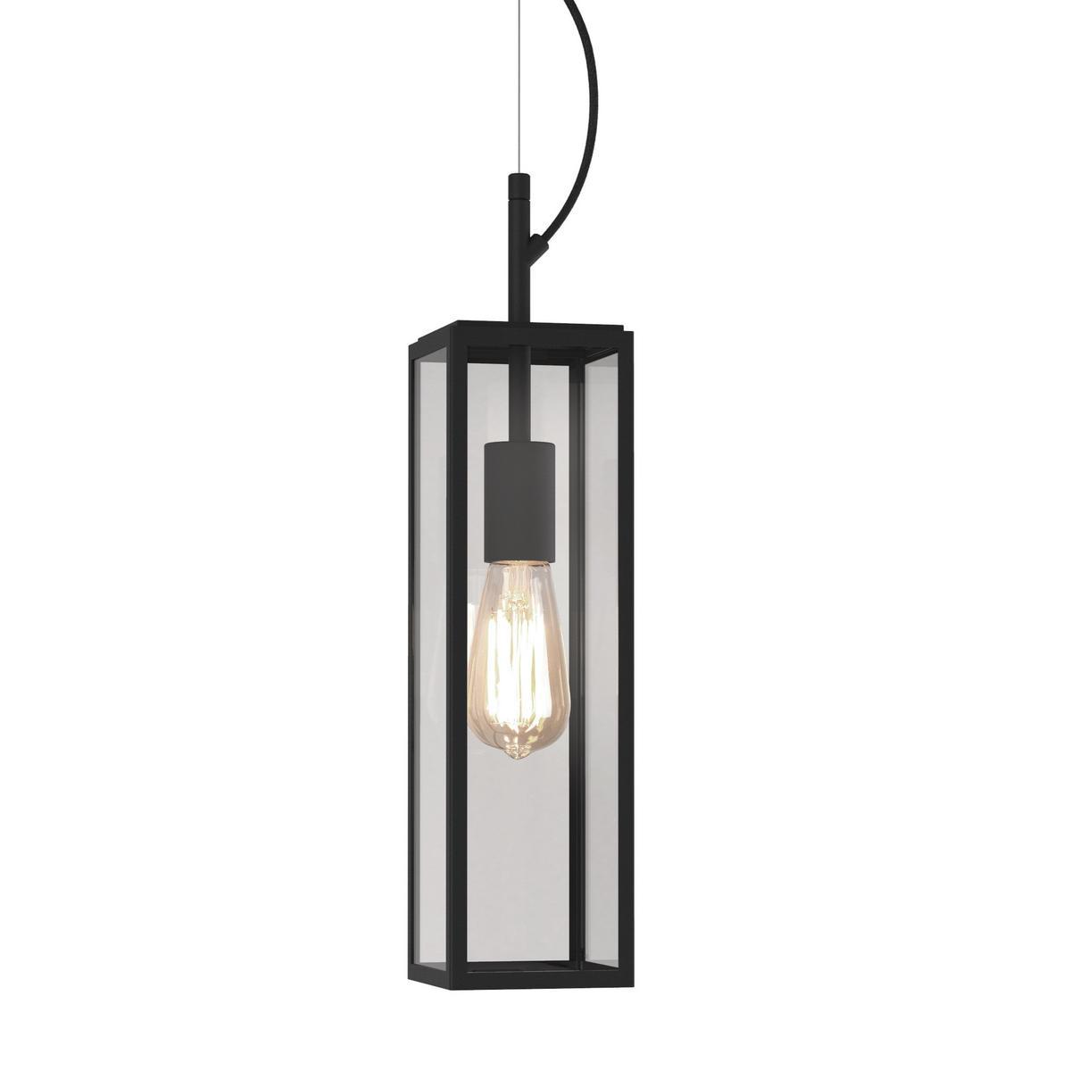 LED glass and steel outdoor pendant lamp | Harvard Pendent by Astro lighting