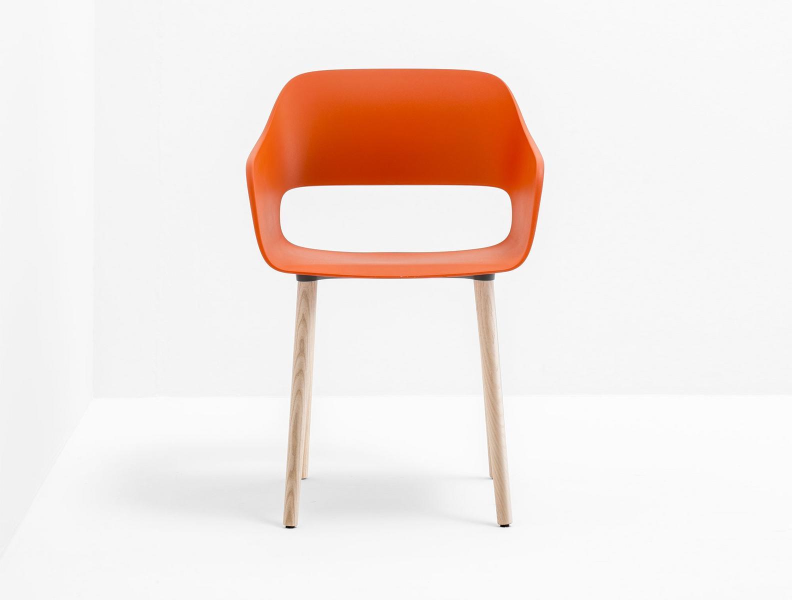 Polypropylene chair with armrests | Babila 2755 by Pedrali