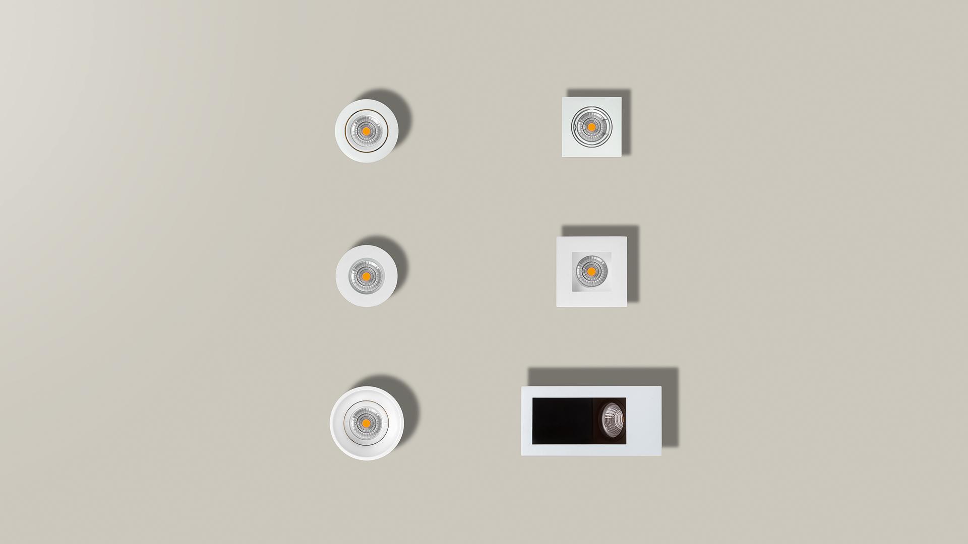 LED recessed aluminium spotlight |  by Arkoslight