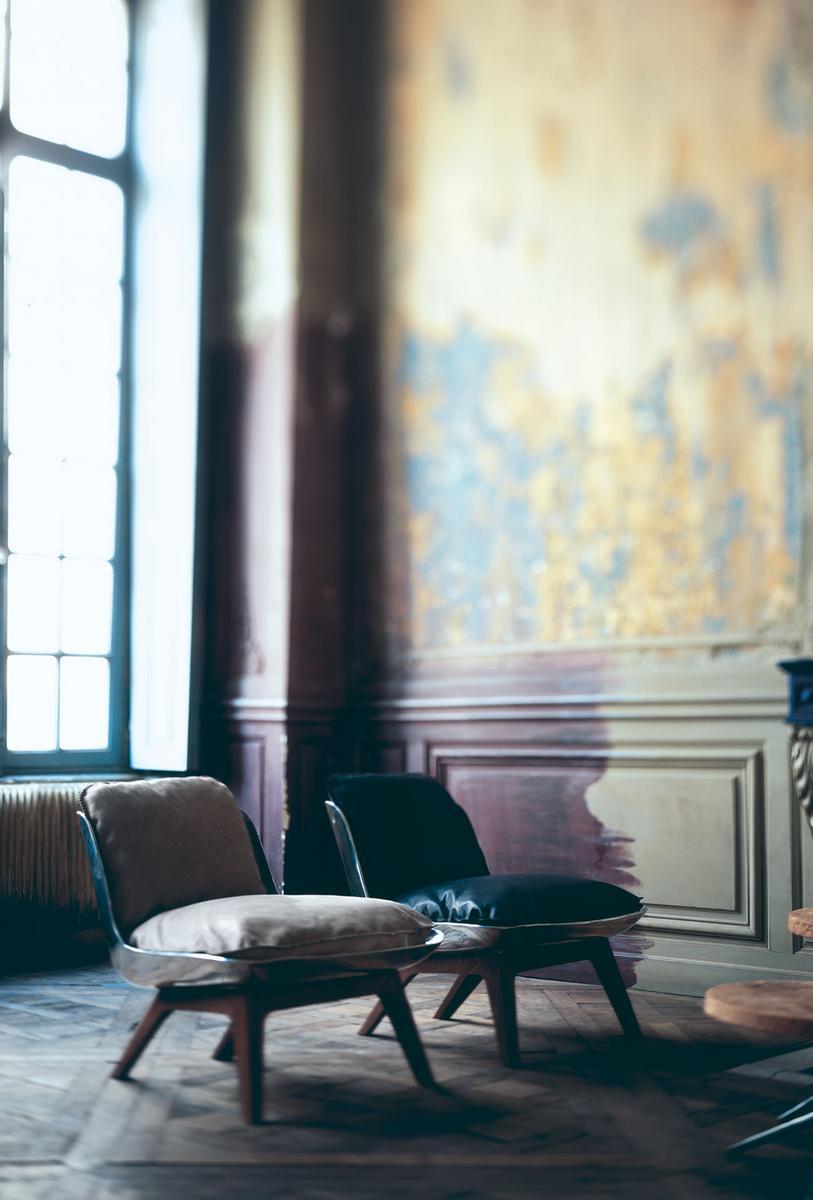 Leather armchair | Houston by Baxter