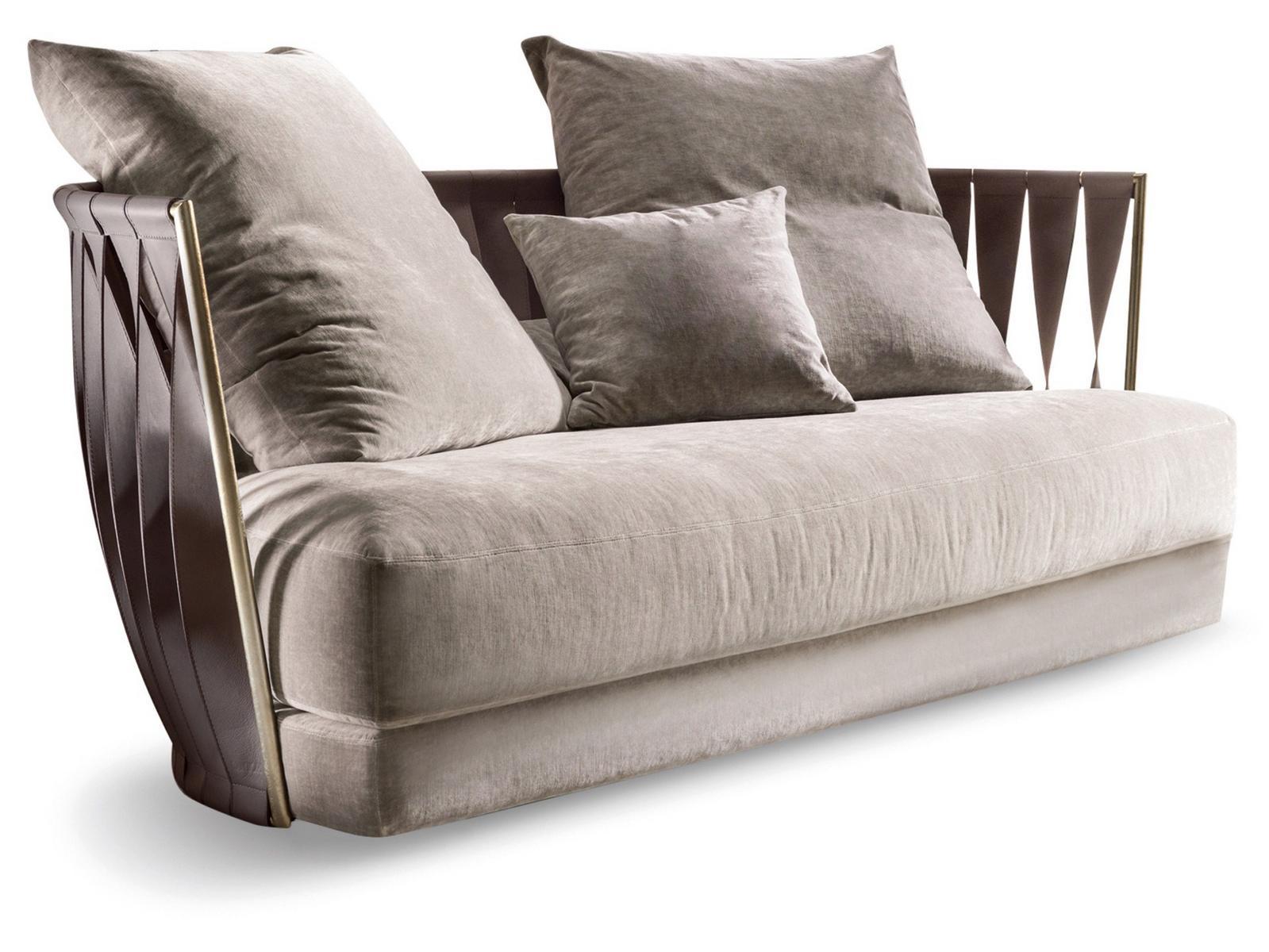 2 seater velvet sofa | Twist by Cantori