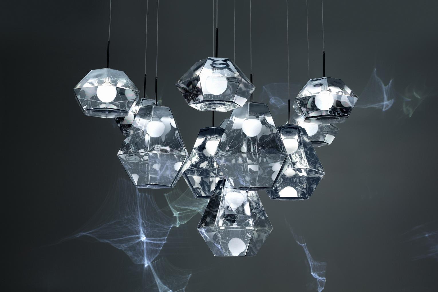 Polycarbonate (pc) pendant lamp in a contemporary style | Cut by Tom Dixon